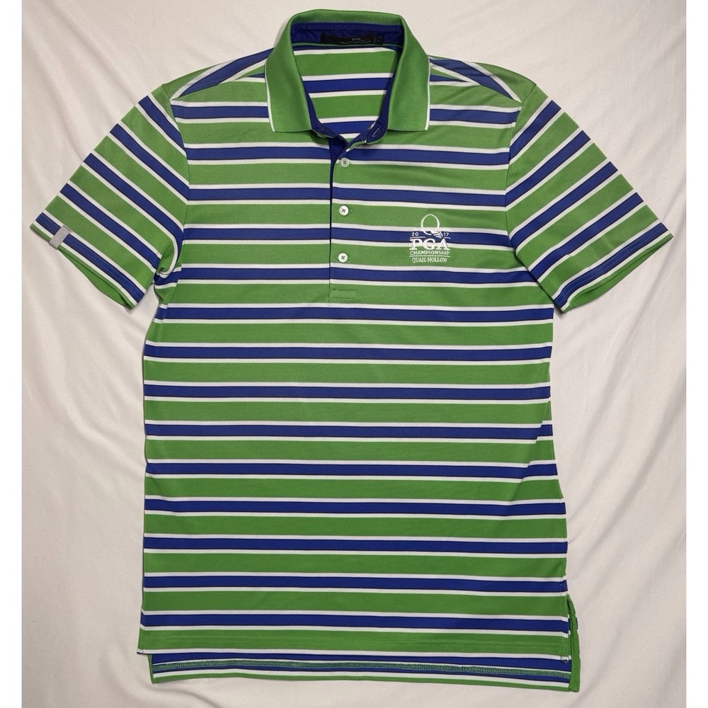 RLX Ralph Lauren 2017 PGA Championship Quail Hollow Golf Polo Mens Size Small